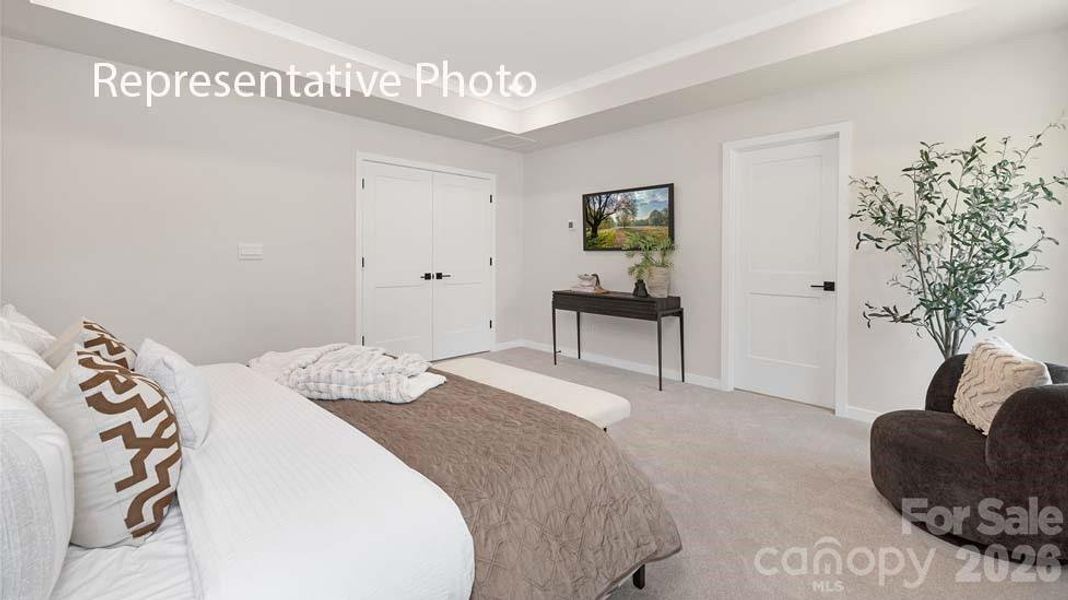 Furnished interior view inside a new home in Sanctuary at Southgate, Indian Trail (Image 7).