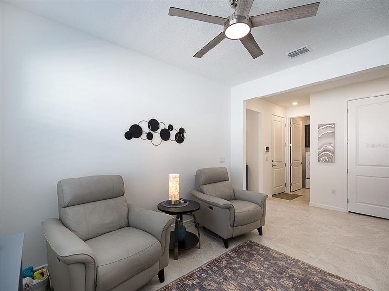 Furnished interior view inside a new home in Del Webb Stone Creek, Ocala (Image 15).
