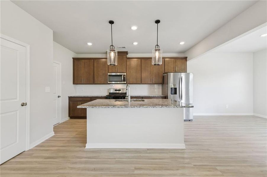Furnished interior view inside a new home in Avalon - Reserve Series, Conyers (Image 5).