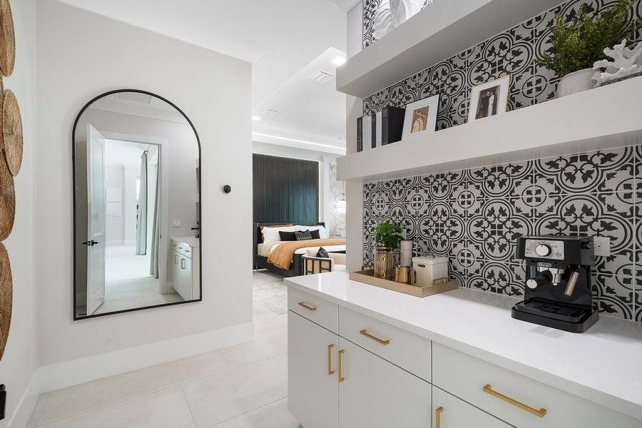 Representative furnished interior of a home built from the Riviera by GHO Homes in The Reserve at Grand Harbor, Vero Beach (Image 50).