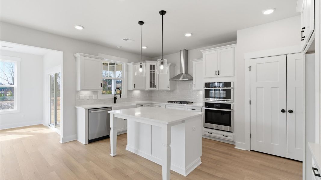 Furnished interior view inside a new home in Pelham Crossing, Greenville (Image 11).
