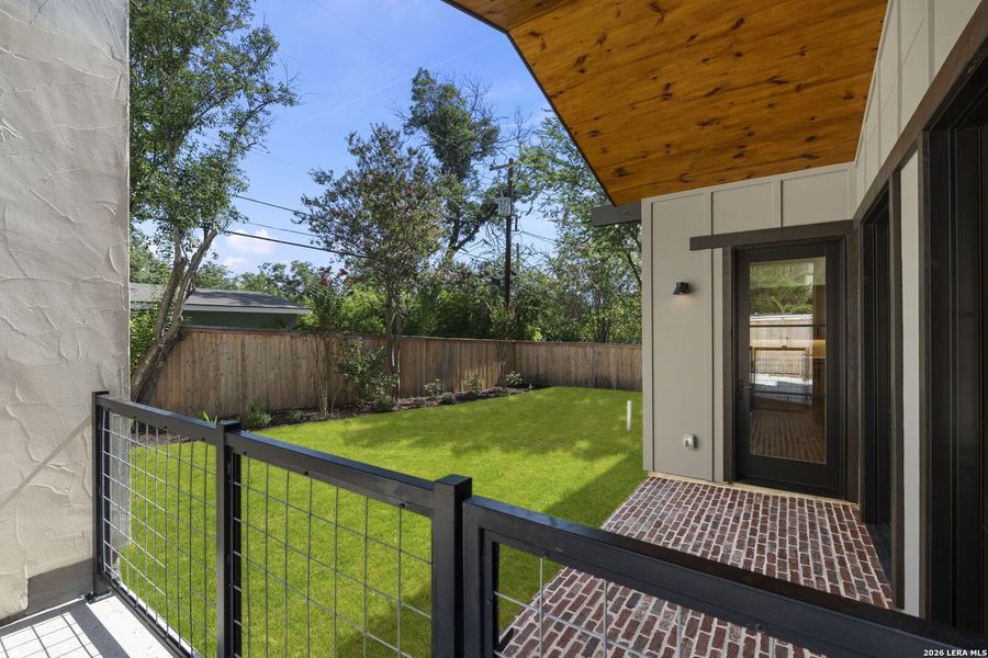 Exterior details and patio area of a home in , San Antonio (Image 3).