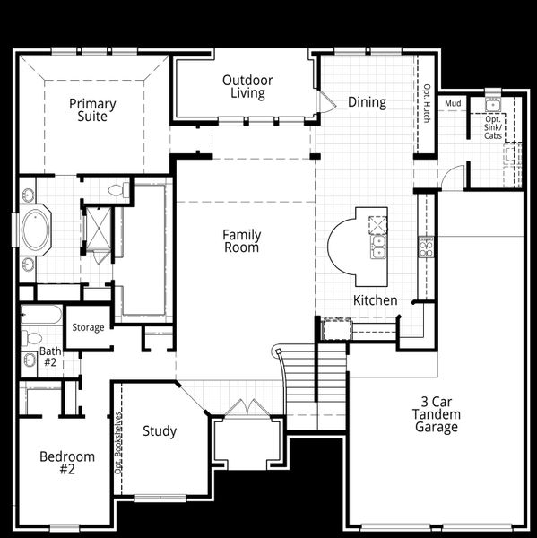 Downstairs Floor Plan