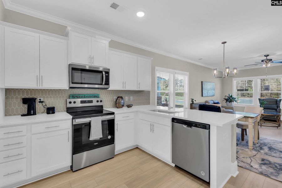 Furnished interior view inside a new home in Bickley Station, Irmo (Image 13).