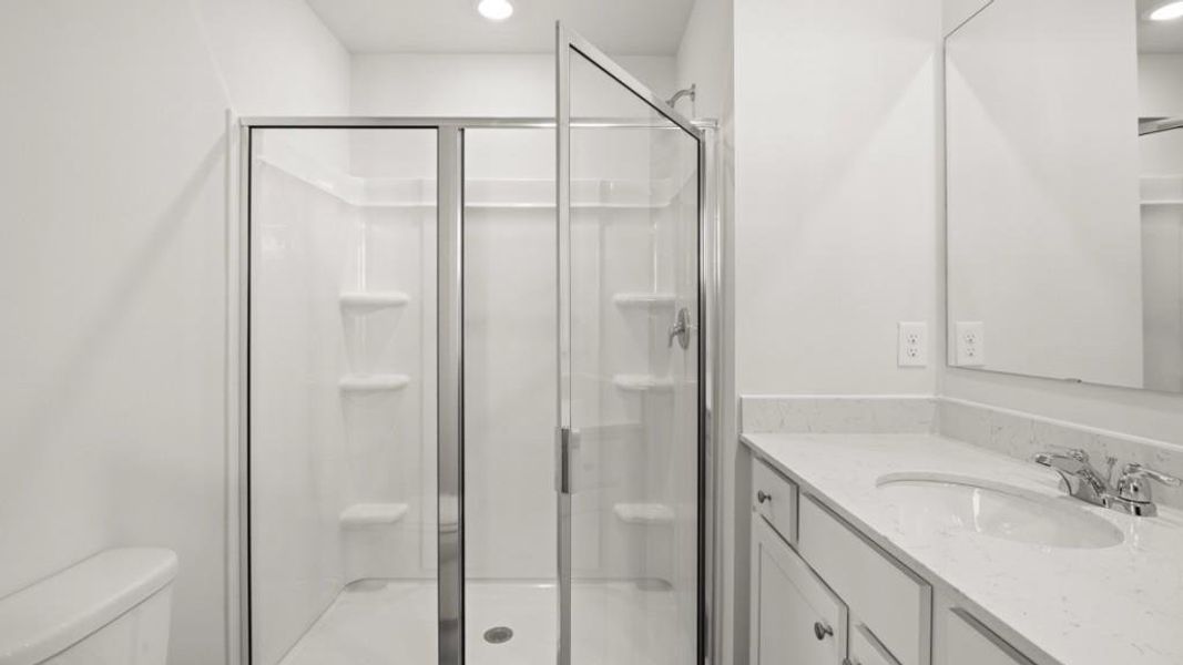 Furnished interior view inside a new home in Waypoint, Flowery Branch (Image 4).