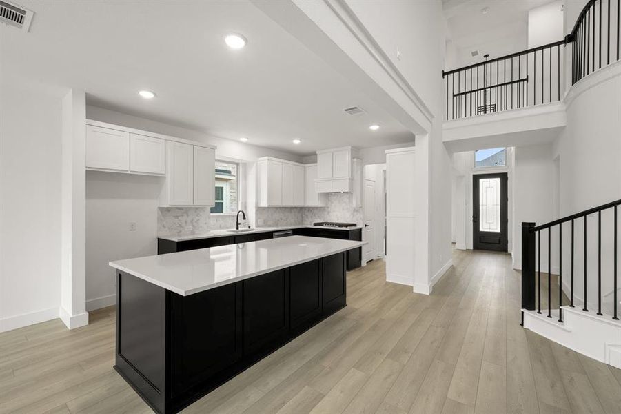 Furnished interior view inside a new home in Hawkins Meadows, Midlothian (Image 11).
