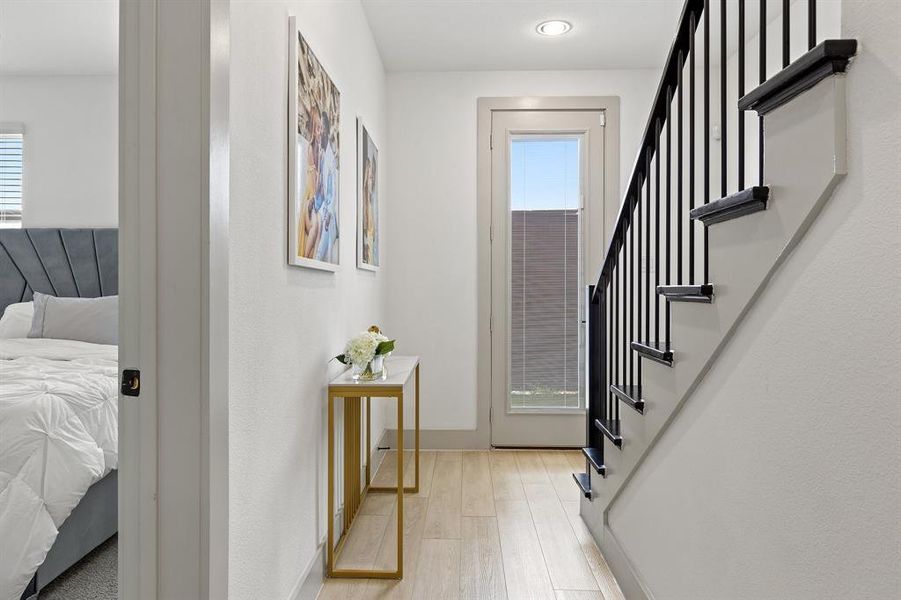 Furnished interior view inside a new home in , Dallas (Image 3). Furnished interior view inside a new home in , Dallas (Image 3).