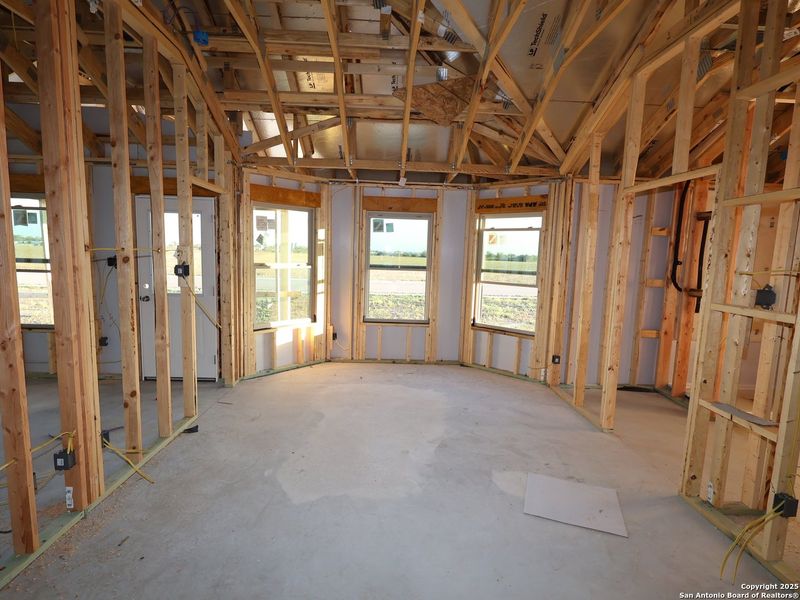 In-progress construction of a new home in Greenspoint Heights, Seguin, TX (Image 22).