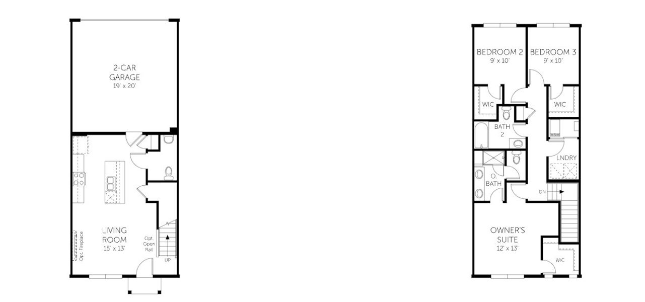 2D floor plan layout of this home in Mountain Brook, Longmont, CO (Image 3).