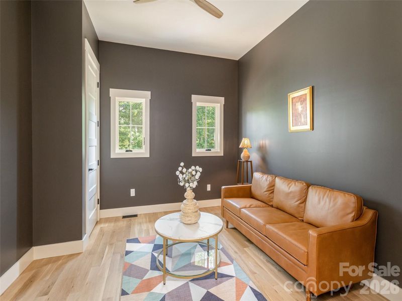 Furnished interior view inside a new home in , Asheville (Image 42).