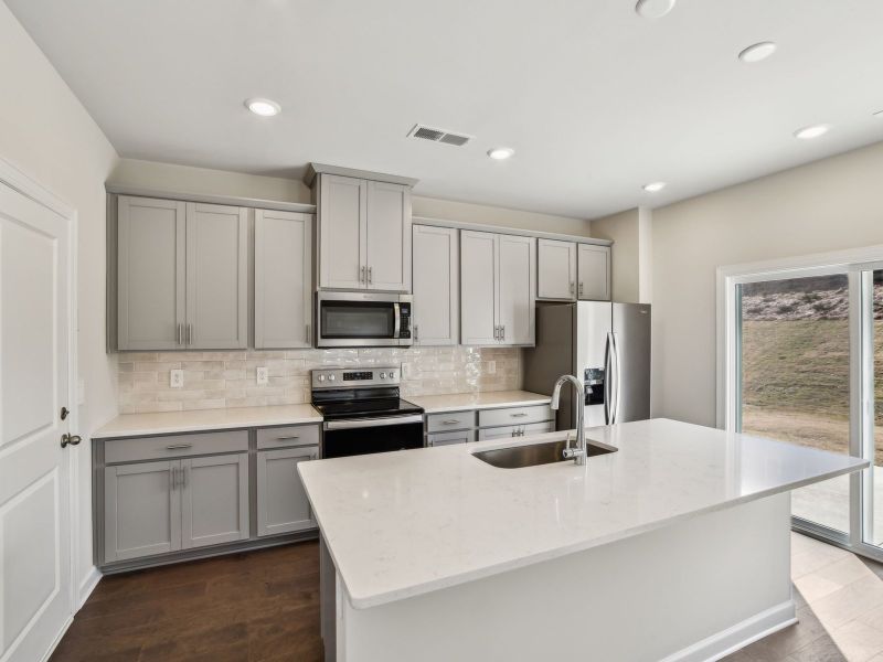 Furnished interior view inside a new home in Seattle Crossing, Shelby (Image 6).