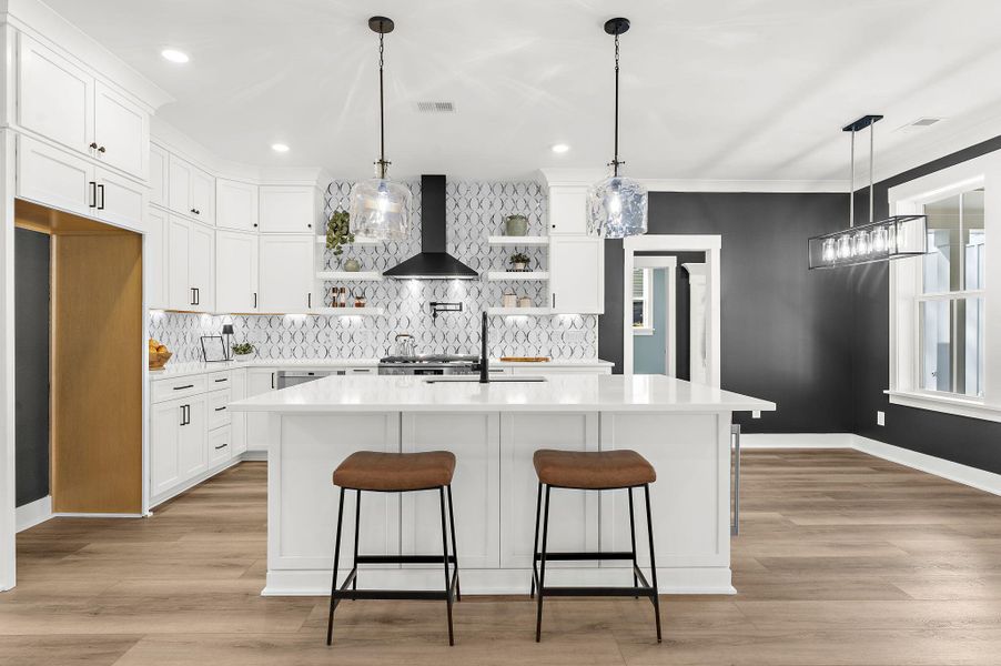 Furnished interior view inside a new home in , Summerville (Image 61).