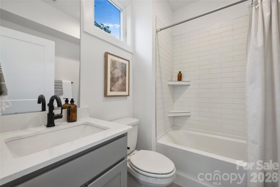 Furnished interior view inside a new home in , Charlotte (Image 10).