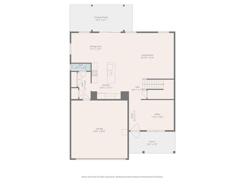 2D floor plan layout of this home in , Monroe, NC (Image 6).