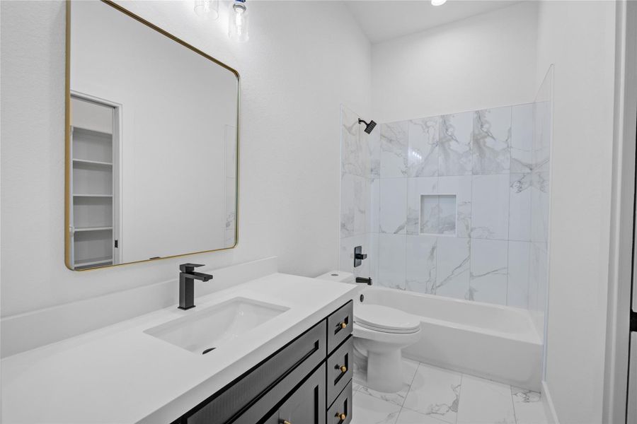 Furnished interior view inside a new home in , Houston (Image 6).