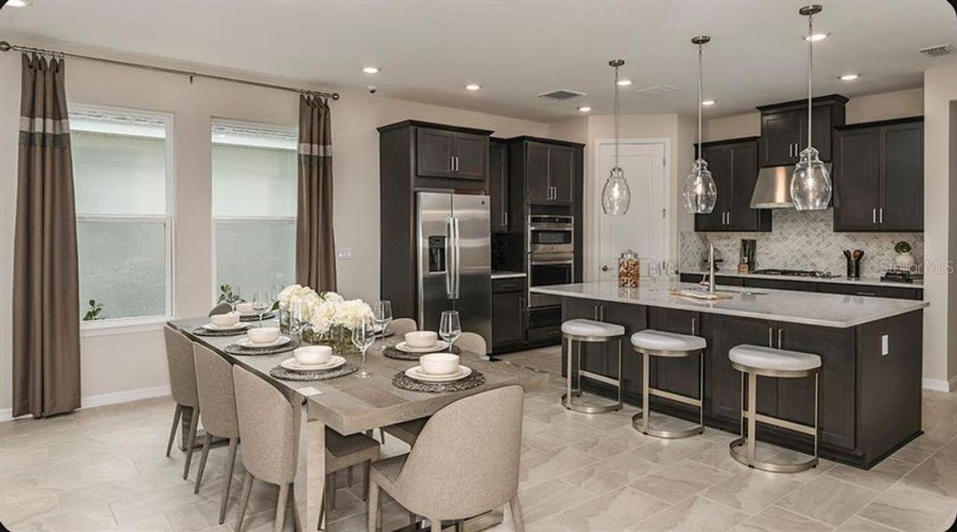 Furnished interior view inside a new home in Tiburon, Nokomis (Image 16).