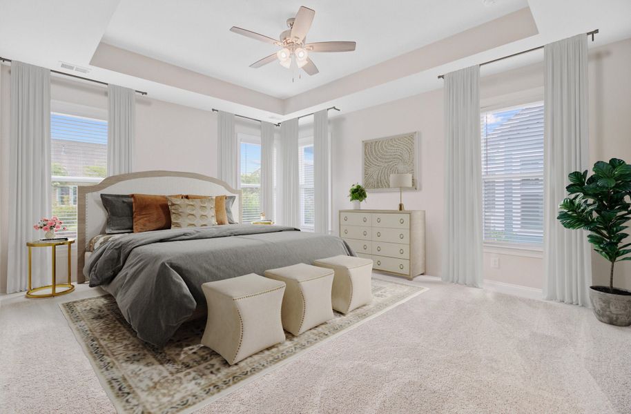 Furnished interior view inside a new home in , Summerville (Image 12). Furnished interior view inside a new home in , Summerville (Image 12).