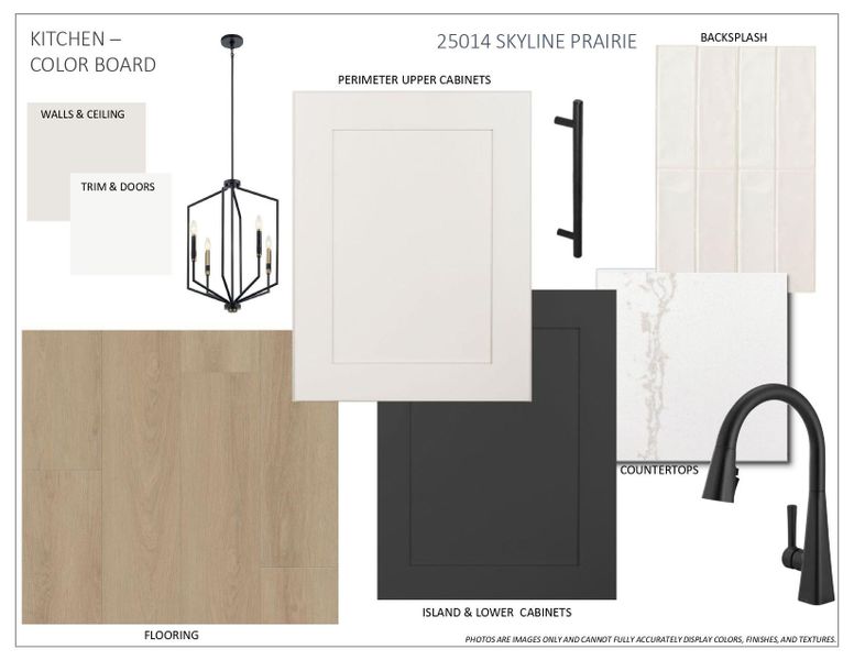 Sample of building materials used in homes in Elyson, Katy (Image 4).