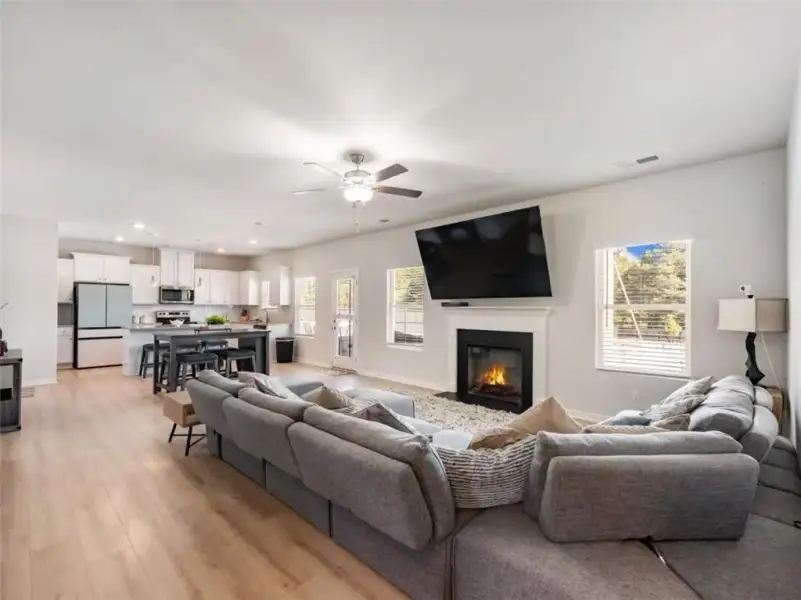 Furnished interior view inside a new home in Joel's Landing, Monroe (Image 11).