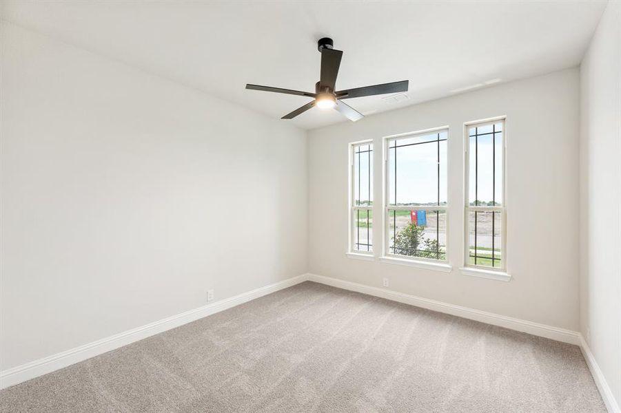 Spacious, unfurnished interior of a new home in Homestead at Daniel Farms, DeSoto (Image 37). Spacious, unfurnished interior of a new home in Homestead at Daniel Farms, DeSoto (Image 37).