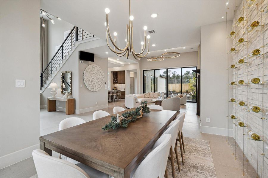 Furnished interior view inside a new home in Audubon, Magnolia (Image 13).