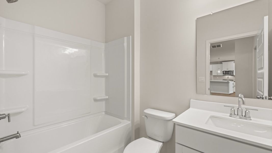 Representative furnished interior of a home built from the Summit by D.R. Horton in The Gates at Pates Creek, Hampton (Image 9).