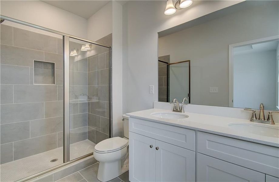 Furnished interior view inside a new home in Daybreak, Newnan (Image 3).