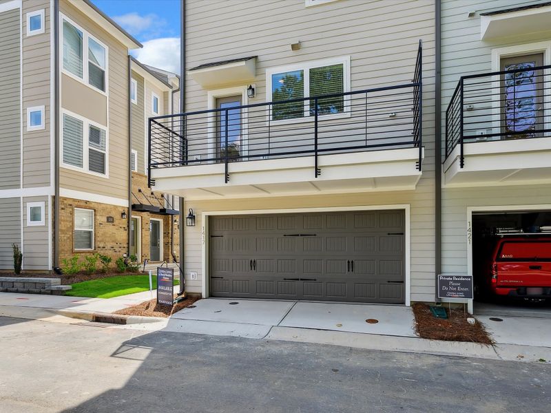 Exterior details and patio area of a home in Central Living at Craig, Charlotte (Image 3). Exterior details and patio area of a home in Central Living at Craig, Charlotte (Image 3).