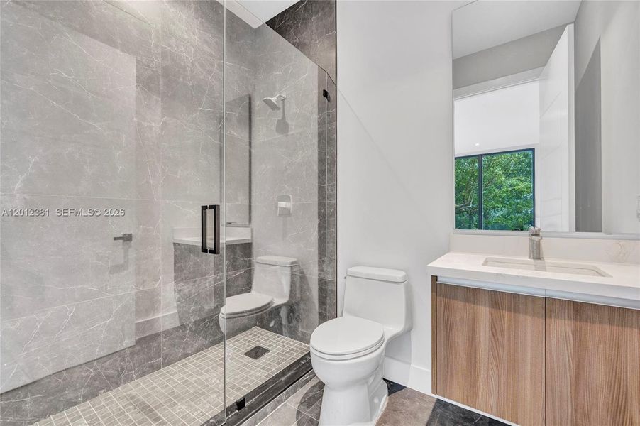 Furnished interior view inside a new home in , Miami (Image 6).