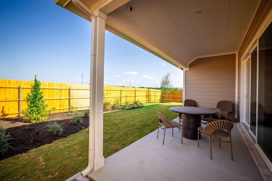 Representative exterior details of a home built from the Doucette by Pulte Homes in Kuempel Estates, Pflugerville (Image 3). Representative exterior details of a home built from the Doucette by Pulte Homes in Kuempel Estates, Pflugerville (Image 3).