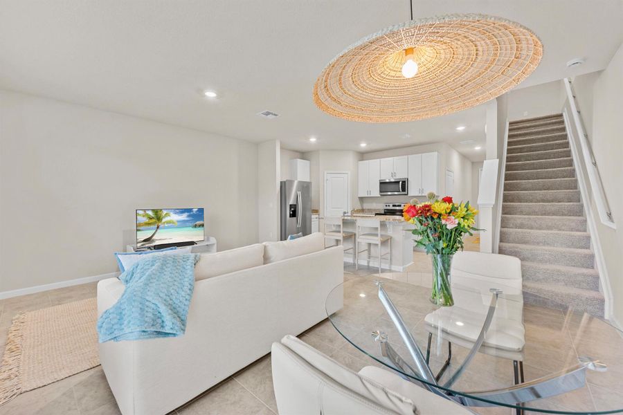 Furnished interior view inside a new home in , Stuart (Image 14).