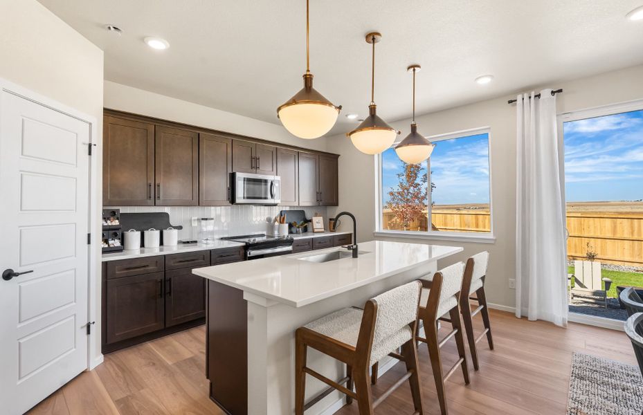 Representative furnished interior of a home built from the Sandalwood by Pulte Homes in Wolf Creek Run West, Strasburg (Image 32).