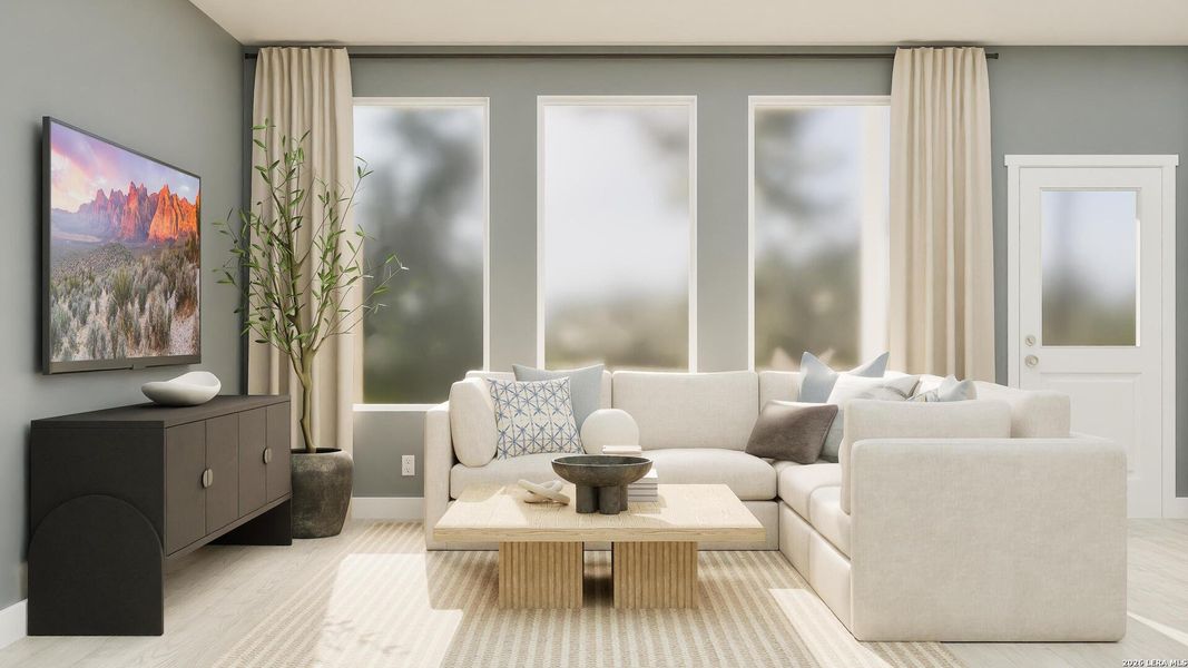 Furnished interior view inside a new home in Royal Oak, Corpus Christi (Image 26).