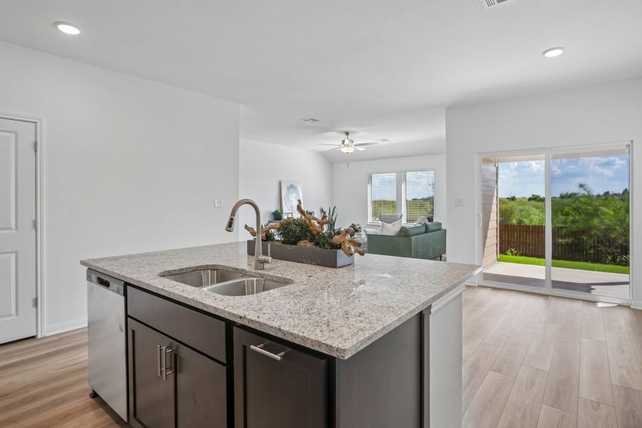 Furnished interior view inside a new home in Lisso, Pflugerville (Image 13).