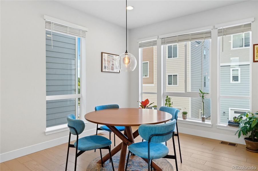 Furnished interior view inside a new home in , Littleton (Image 9).