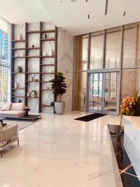 Furnished interior view inside a new home in Aston Martin Residences, Miami (Image 15). Furnished interior view inside a new home in Aston Martin Residences, Miami (Image 15).