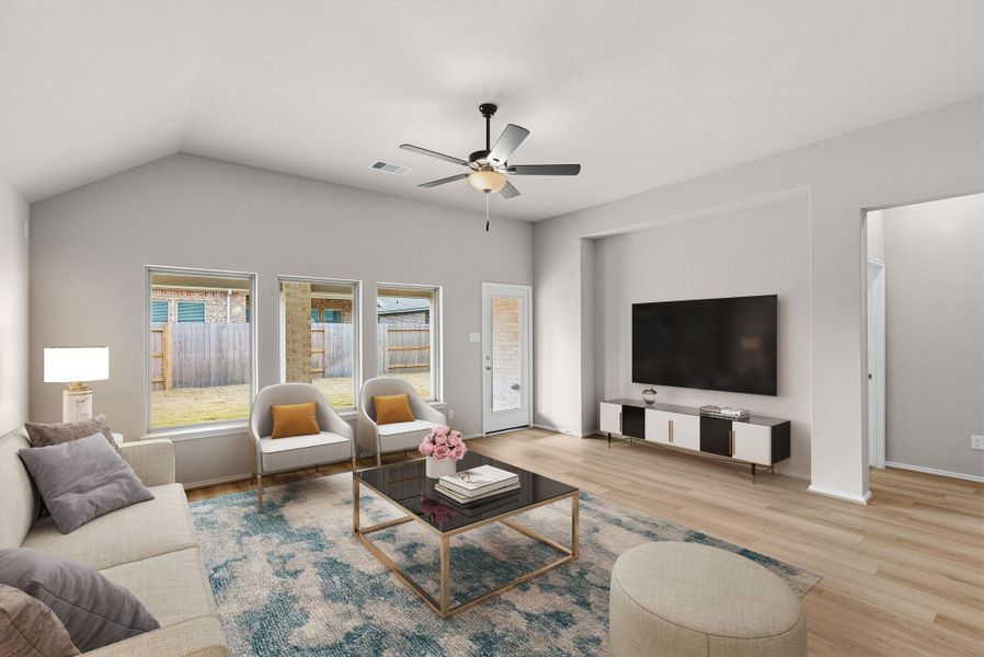 Furnished interior view inside a new home in Escondido, Magnolia (Image 6).