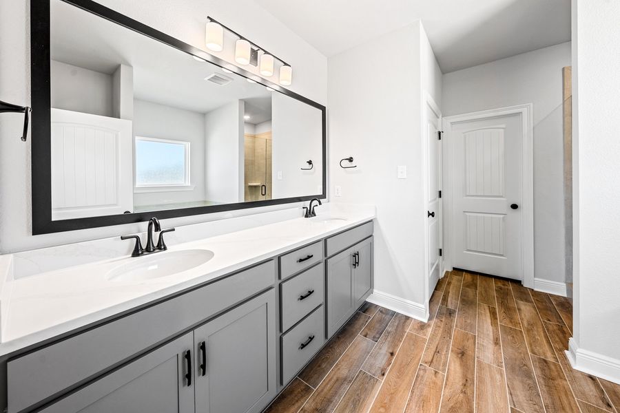 Furnished interior view inside a new home in Natureview, Freeport (Image 8).