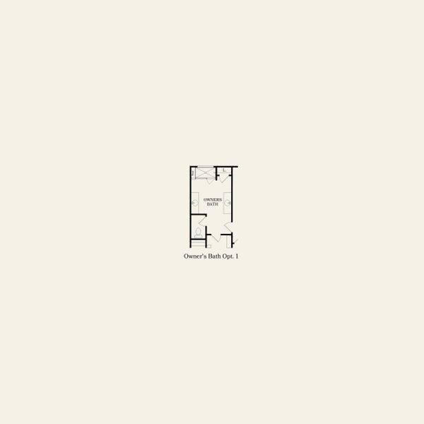 2D floor plan layout for the Cooper by Pulte Homes in Parkside Towns, Charlotte, NC (Image 4).
