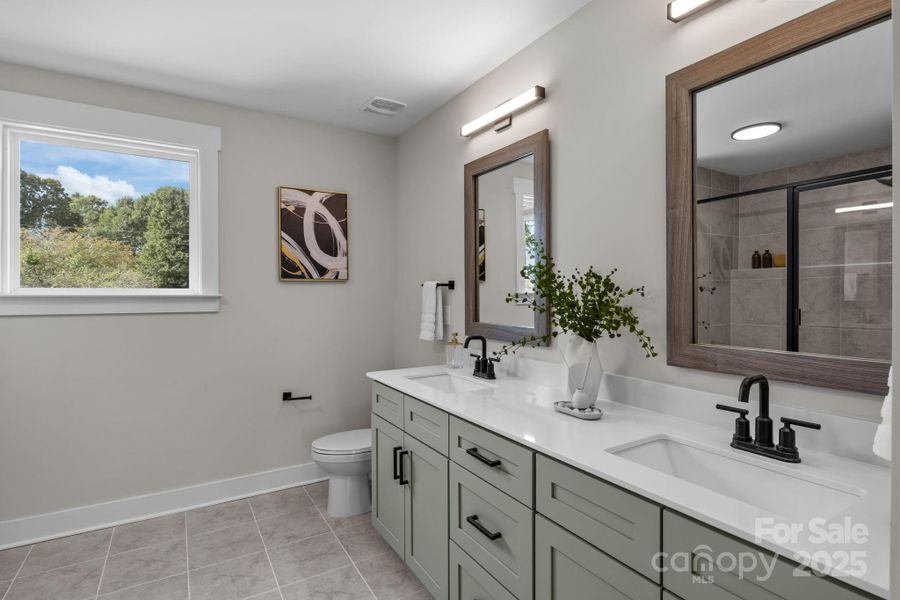 Furnished interior view inside a new home in , Lincolnton (Image 5).