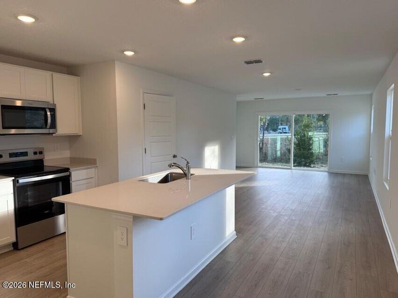 Furnished interior view inside a new home in Trout River, Jacksonville (Image 10).