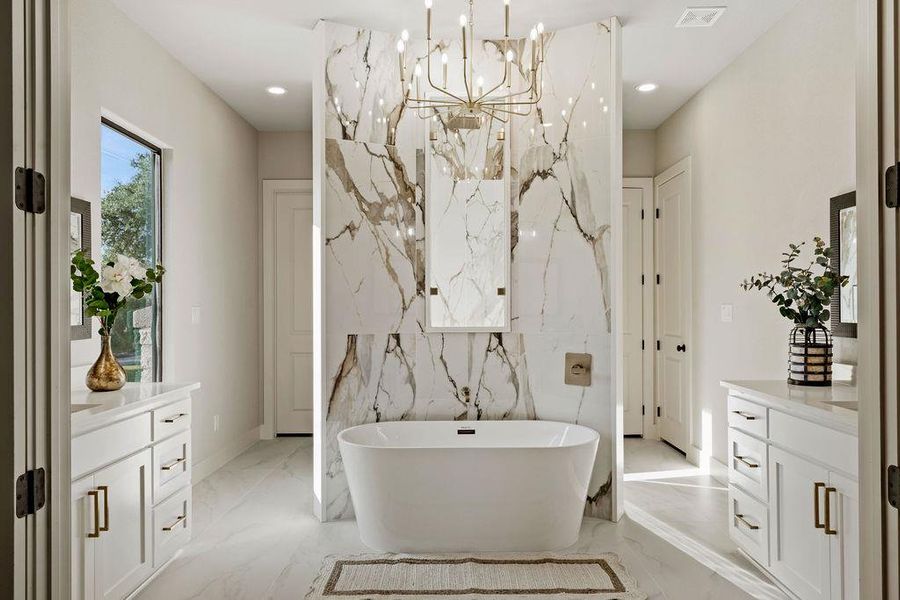 Furnished interior view inside a new home in , Canyon Lake (Image 7). Furnished interior view inside a new home in , Canyon Lake (Image 7).