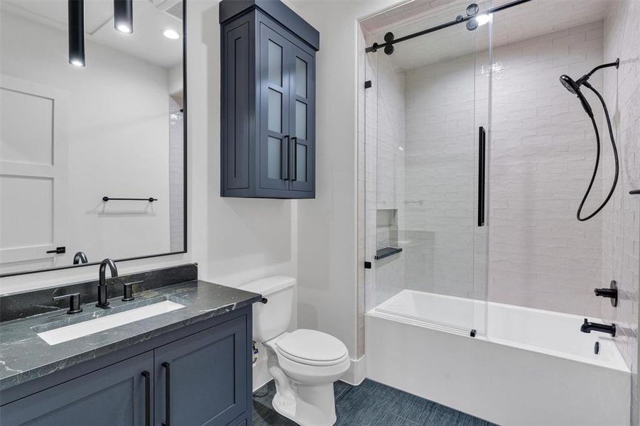 Furnished interior view inside a new home in , Cresson (Image 6).