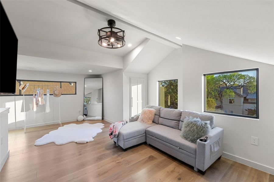 Furnished interior view inside a new home in , Austin (Image 11).