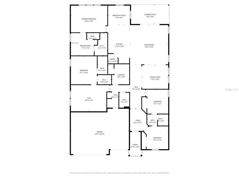 2D floor plan layout of this home in Finley Woods, Gainesville, FL (Image 5). 2D floor plan layout of this home in Finley Woods, Gainesville, FL (Image 5).