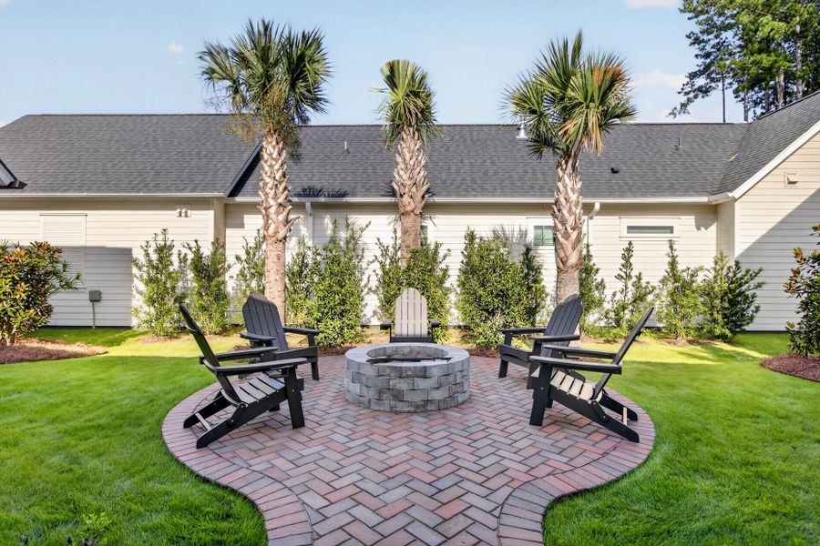 Exterior details and patio area of a home in , Summerville (Image 33). Exterior details and patio area of a home in , Summerville (Image 33).