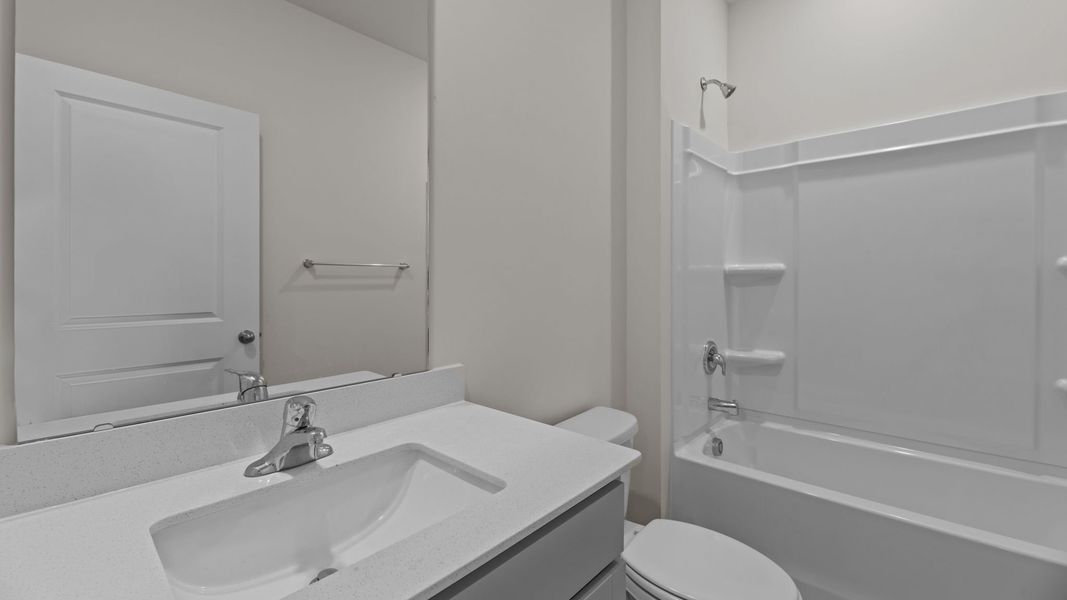 Furnished interior view inside a new home in West New Bern, New Bern (Image 11).