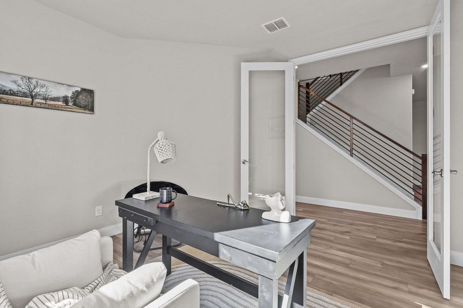 Representative furnished interior of a home built from the The Jennings G by Davidson Homes LLC in The Reserve at Potranco Oaks, Castroville (Image 9).