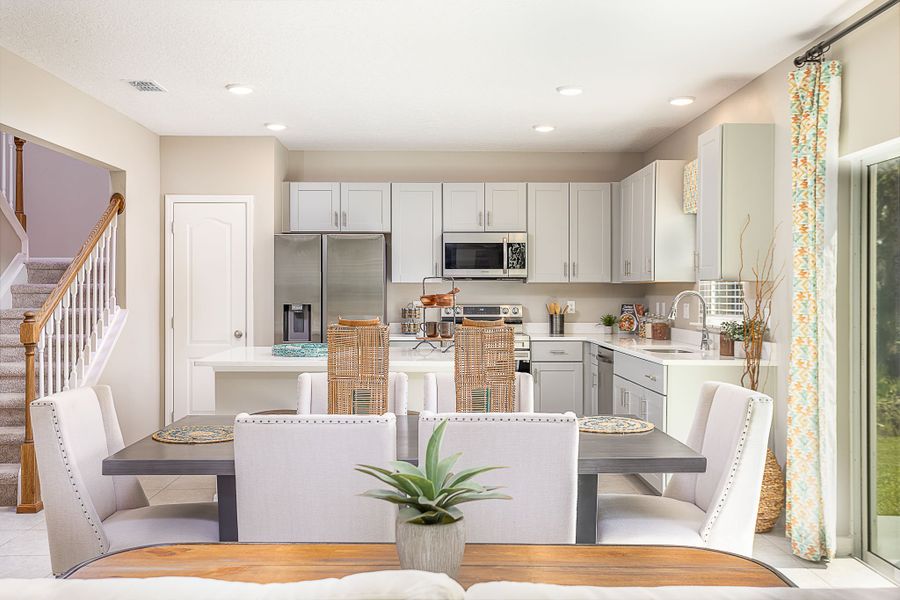 Representative furnished interior of a home built from the Sycamore by Maronda Homes in Woodland Ranch, Lake Wales (Image 8).