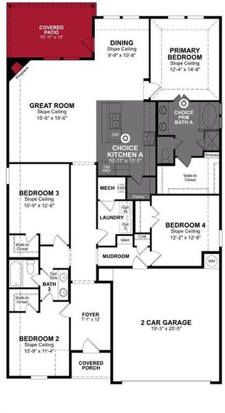 Beazer Homes Villages of Hurricane Creek Teton Floorplan. Beazer Homes Villages of Hurricane Creek Teton Floorplan.
